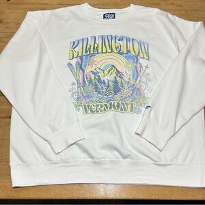 Killington Vermont Retro Print Sweatshirt XL